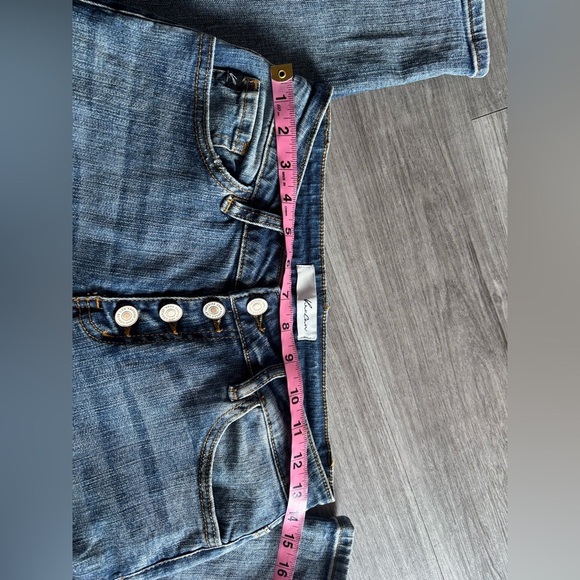 KanCan Distressed Skinny Jeans - Blue - Picture 6 of 7